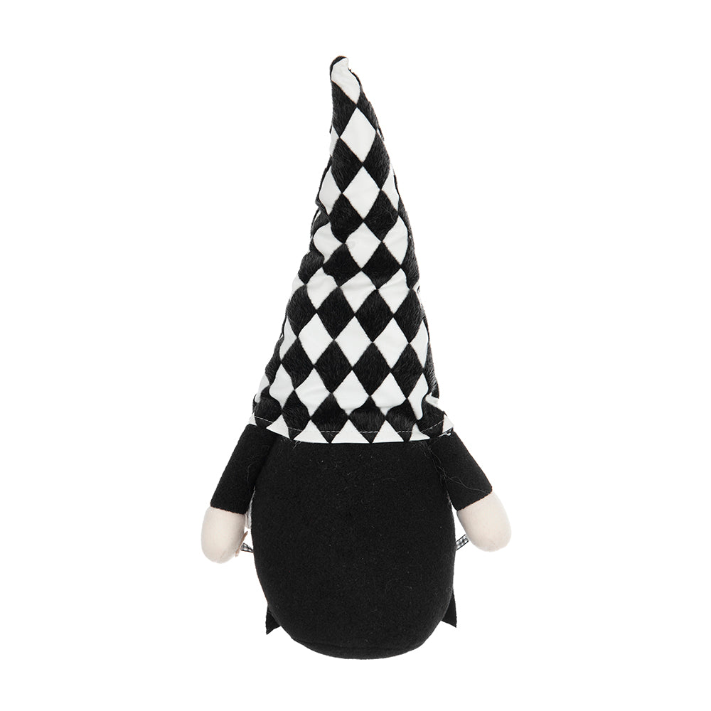 Set of 2, 8.3x4.7x15.7" Fabric Gnome Decor