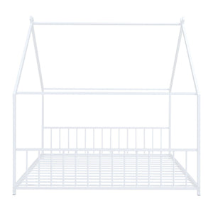 Metal House Bed