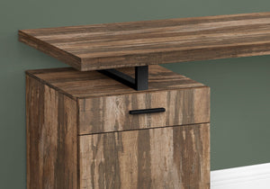 Contemporary Computer Desk with Storage Drawers