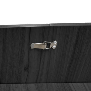 55.11'-70.86' Extendable Dining Table with Striped Legs