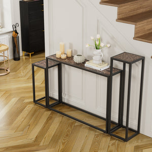 3-Piece Set of Narrow Table
