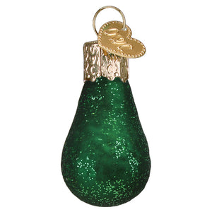 Mini Avocado Glass Ornament