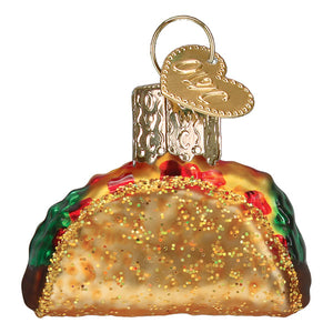 Mini Taco Ornament by Old World Christmas