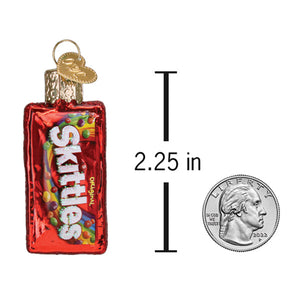 Mini Skittles Bag Ornament Christmas Decoration