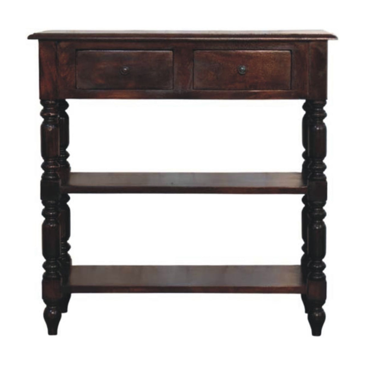 Turned Legs Side Table