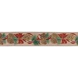 Holiday-Pinecone-Ribbon-(Set-of-2)-Ribbons-&-Trim
