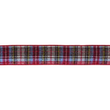 Multicolor-Plaid-Holiday-Ribbon-(Set-of-2)-Ribbons-&-Trim