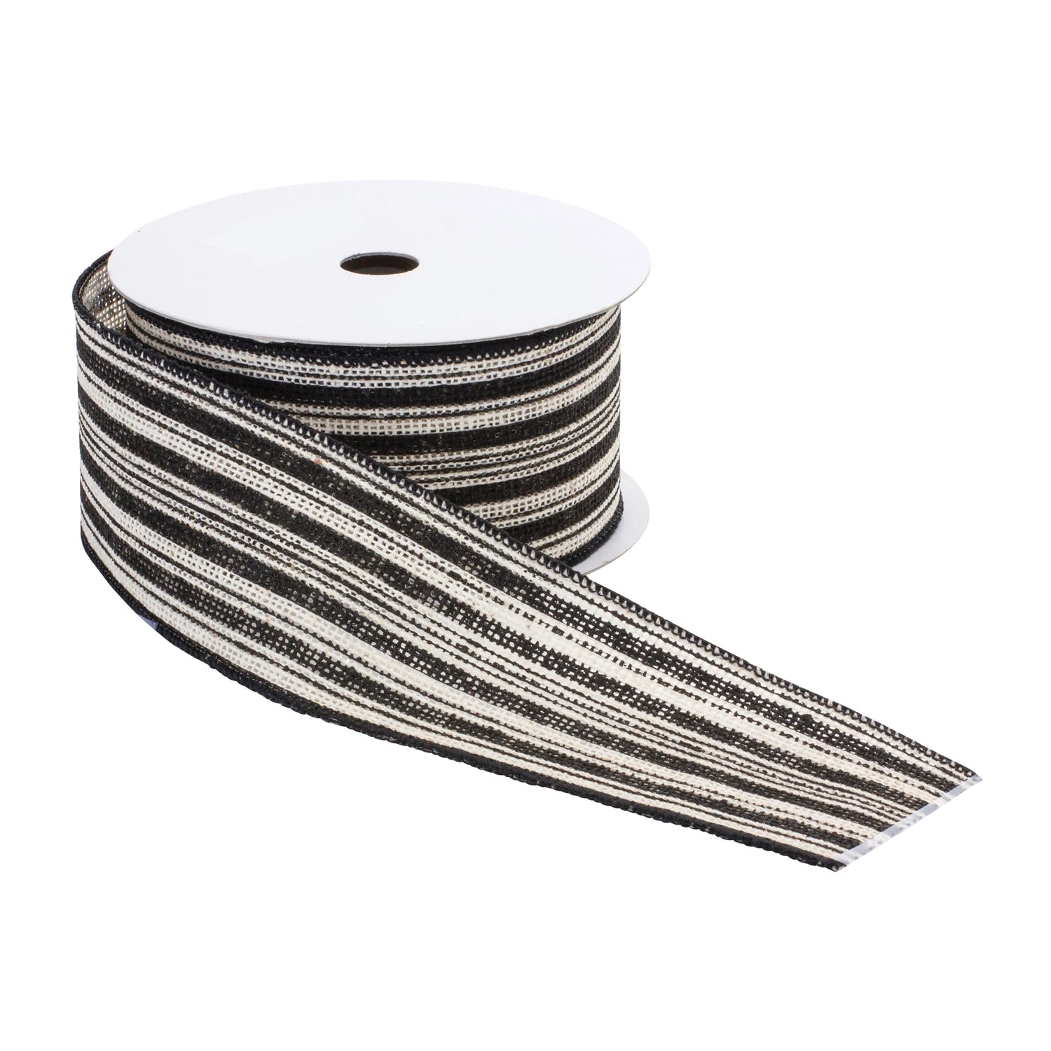 Horizontal Ribbed Bands Horizontal Striped Ribbon (Set of 2) - Tuesday Morning