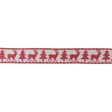 Deer-Pine-Tree-Ribbon-(Set-of-2)-Ribbons-&-Trim