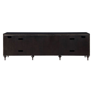 Diya - Console Cabinet - Forged Bronze & Espresso