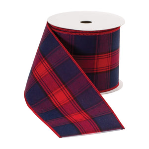 Checkered Ribbon 2.5" x 10 yds.