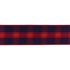 Checkered Ribbon 2.5" x 10 yds.