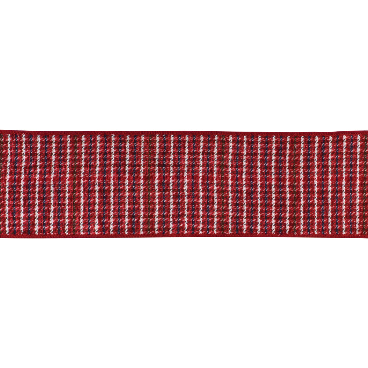 Plaid Holiday Ribbon 4" x 10 yds.