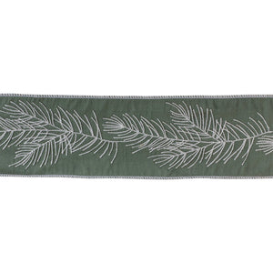 Pine Branch Ribbon 4" x 5 yds.