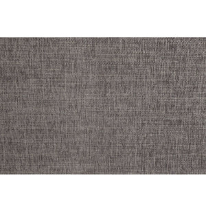 Florian - Loveseat With 3 Pillows - Gray Fabric & Antique White