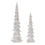 White-Washed-Pine-Tree-(Set-of-2)-Christmas-Decor