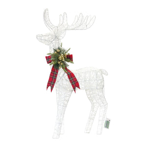 LED Lighted Holiday Deer 34"H