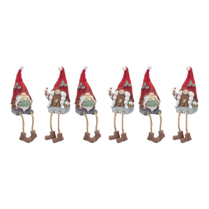 Winter Gnome Shelf Sitter (Set of 6)