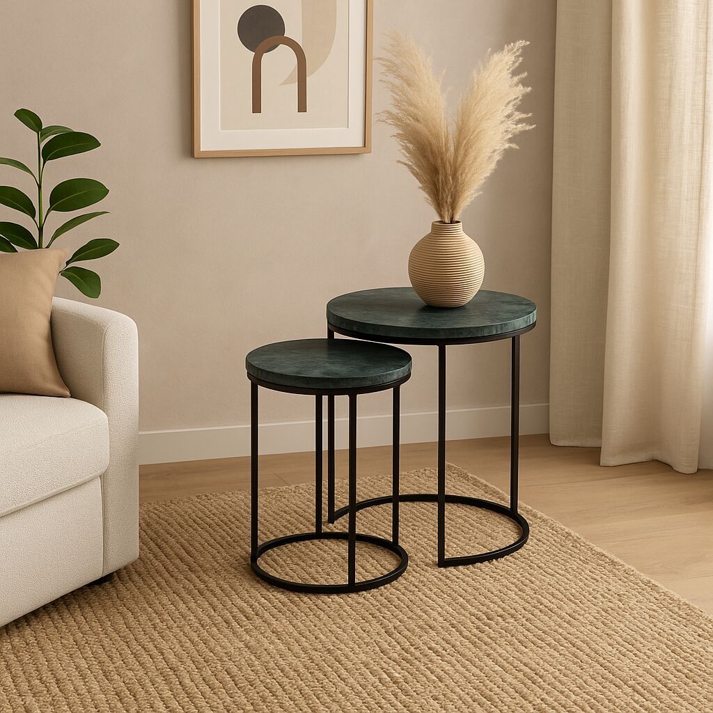 Marble-Nesting-Coffee-Table-Set-Of-2-With-Metal-Frame-