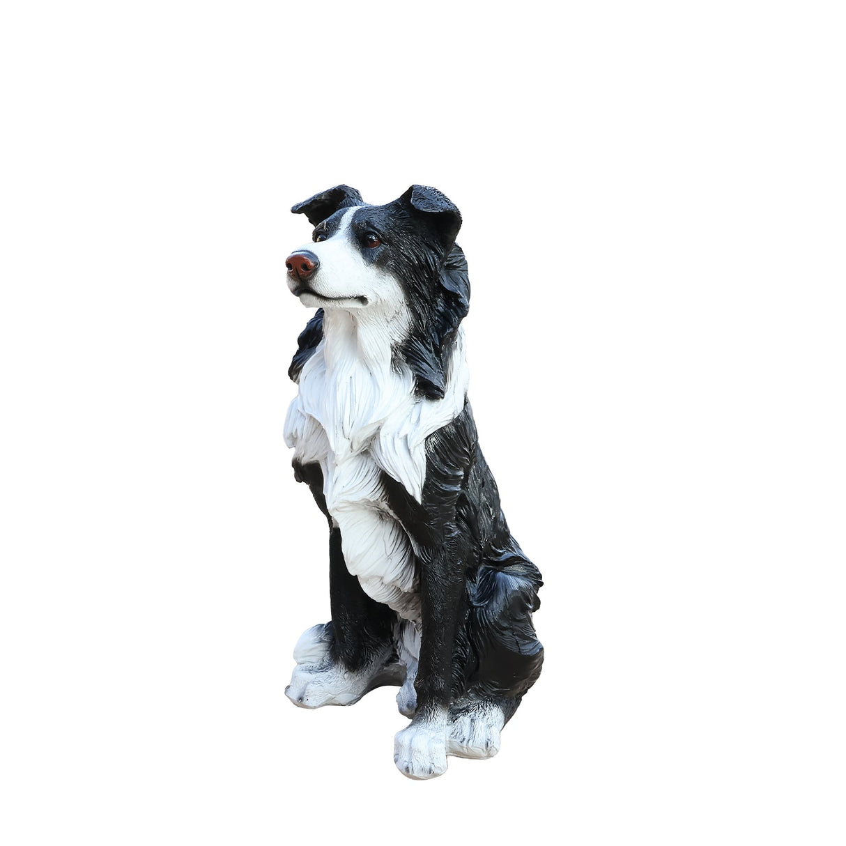 Outdoor Garden Border Collie Dog Statue Greeter