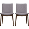 Laura - Mid-Century Modern Solid Wood Dining Chair (Set of 2)