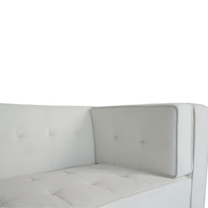3 Seater Upholstered Tufted Sofa