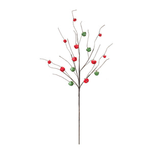 Sleigh Bell Twig Branch (Set of 6)