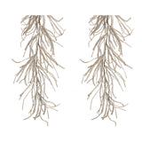 Glittered Pine Garland (Set of 2)