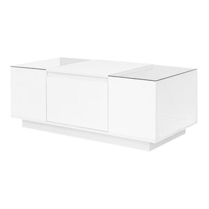 LED Coffee Table, Modern Center Table