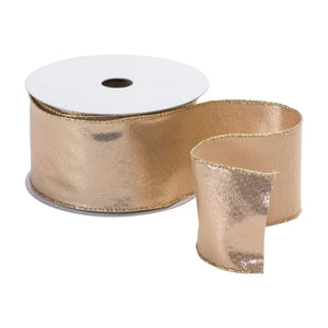 Metallic Holiday Ribbon 2.5" x 10 yds.