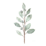 Glittered-Pod-Leaf-Spray-(Set-of-2)-Christmas-Decor