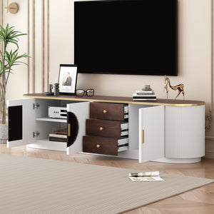 VIBE HAUS 70.8'' Modern Minimalist TV Stand