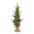 Pine-Tree-with-Burlap-Base-3'H-Christmas-Decor