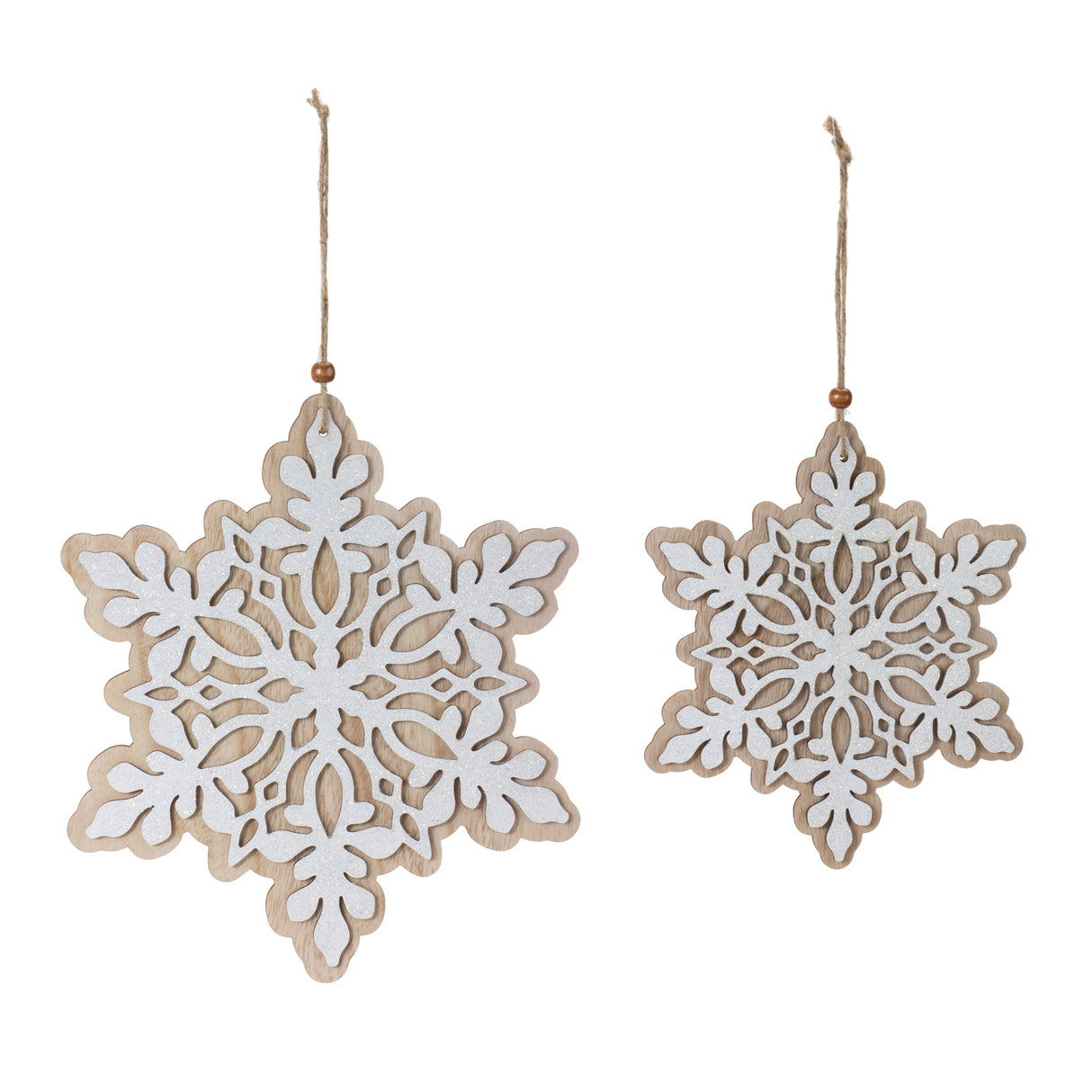 Wood-Snowflake-Ornaments-(Set-of-24)-Christmas-Ornaments