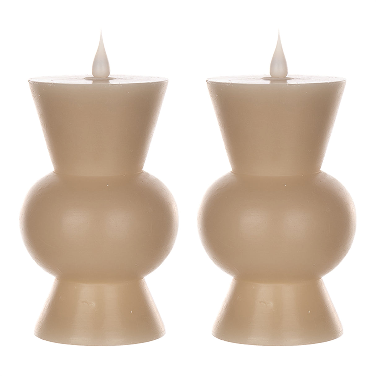 Simplux Designer LED Candle with remote (Set of 2)