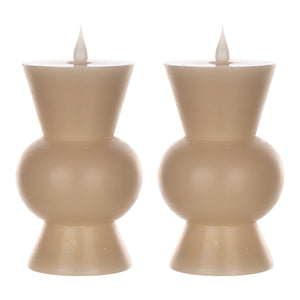 Simplux Designer LED Candle with remote (Set of 2)