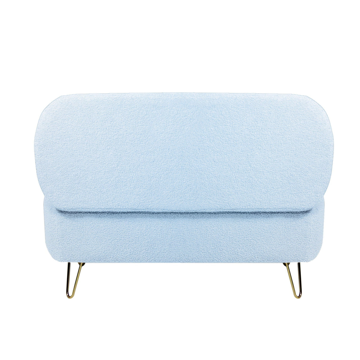 Storage Ottoman Bench For End Of Bed Legs, Modern Camel Faux Fur Entryway Bench Upholstered Padded With Storage For Living Room Bedroom