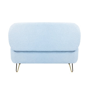 Storage Ottoman Bench For End Of Bed Legs, Modern Camel Faux Fur Entryway Bench Upholstered Padded With Storage For Living Room Bedroom