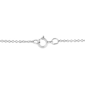 .925 Sterling Silver Prong-Set Diamond Accent Starfish 18" Pendant Necklace (I-J Color, I1-I2 Clarity)