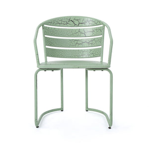 3 Piece Elegant Outdoor Bistro Set With 2 Chairs And Oval Table