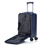 14'/20' ABS 2-Piece Spinner Wheel Luggage Set with Combination Lock