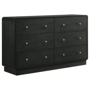 Cavelle 5-piece Full Bedroom Set Black