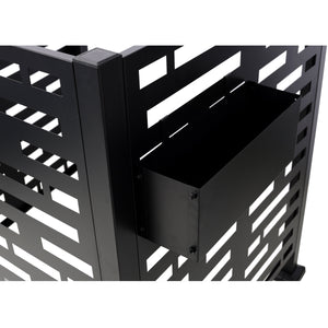 3.5x3.5FT Metal Air Conditioner Privacy Fence with Planter Boxes