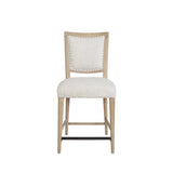 Counter Stool in Sand Colored Finish, Set of 2
