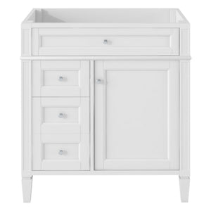 Bathroom Vanity With 2 Drawers and Tip-Out Drawer Storage Cabinet