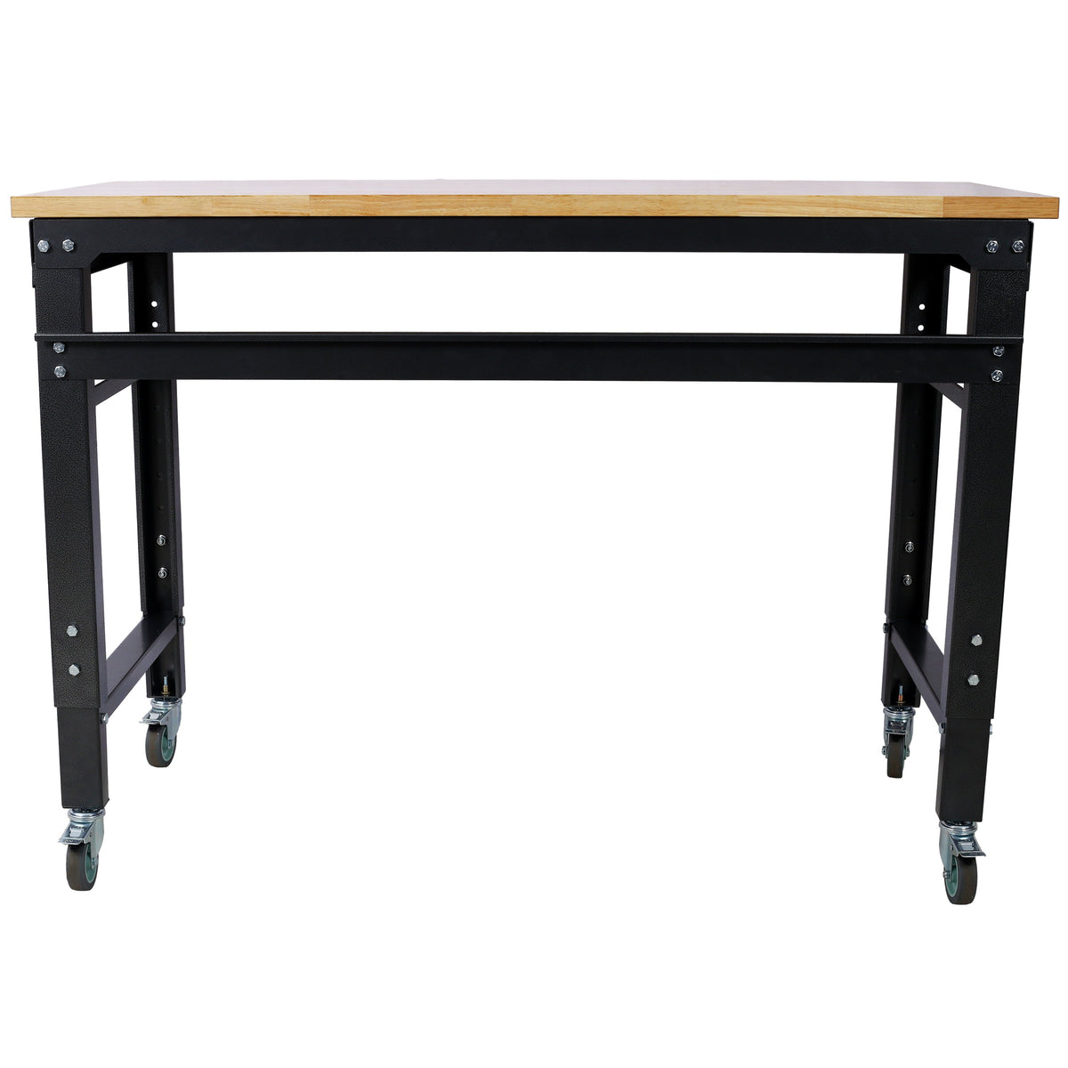 48" Wide Rolling Workbench - Adjustable Height for Workshop