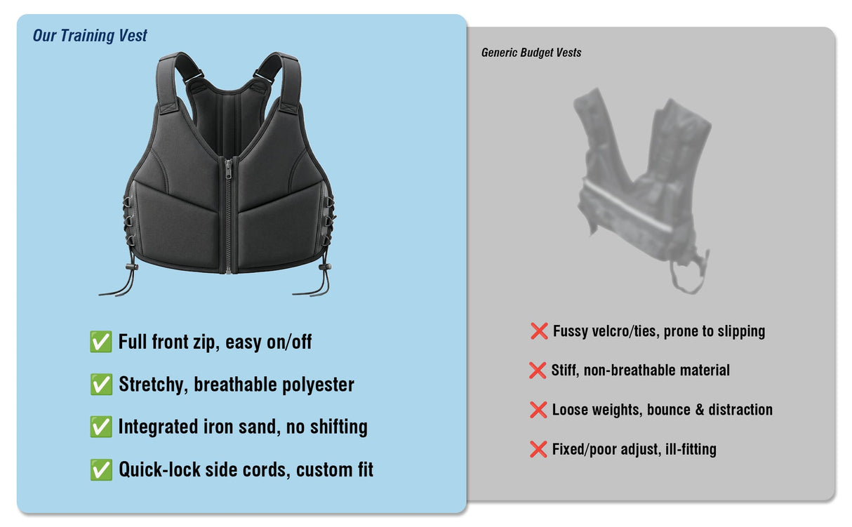 10LBS Adjustable Weighted Vest for Women