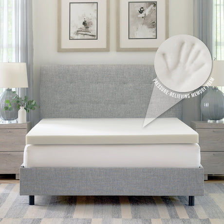 3-inch adaptifoam responsive memory foam mattress topper