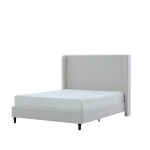 Harper Tall Headboard Upholstered Bed with Elegant Simplicity
