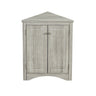 Triangle Bathroom Storage Cabinet With Adjustable Shelves, Freestanding Floor Cabinet For Home Kitchen